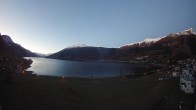 Archived image Webcam View to the Lake Resia 05:00