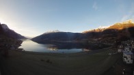 Archiv Foto Webcam Reschen - Blick auf den Reschensee 07:00