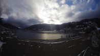 Archiv Foto Webcam Reschen - Blick auf den Reschensee 13:00