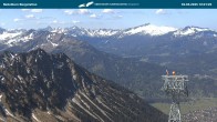 Archiv Foto Webcam Blick von der "Höfatsblick" Bergstation ins Tal 09:00