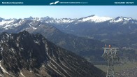 Archiv Foto Webcam Blick von der "Höfatsblick" Bergstation ins Tal 11:00