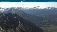 Archiv Foto Webcam Blick von der "Höfatsblick" Bergstation ins Tal 13:00