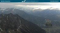 Archiv Foto Webcam Blick von der "Höfatsblick" Bergstation ins Tal 07:00