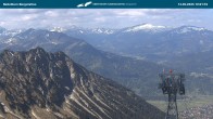 Archived image Webcam View from the "Höfatsblick" mountain station down the valley 09:00