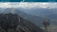 Archived image Webcam View from the "Höfatsblick" mountain station down the valley 11:00