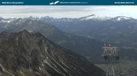 Archiv Foto Webcam Blick von der "Höfatsblick" Bergstation ins Tal 07:00