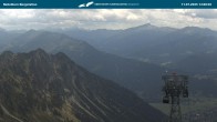 Archiv Foto Webcam Blick von der "Höfatsblick" Bergstation ins Tal 13:00