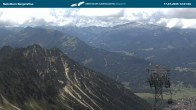 Archiv Foto Webcam Blick von der "Höfatsblick" Bergstation ins Tal 11:00