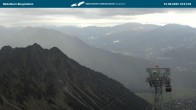 Archived image Webcam View from the "Höfatsblick" mountain station down the valley 09:00