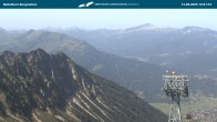 Archiv Foto Webcam Blick von der "Höfatsblick" Bergstation ins Tal 09:00