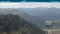 Archiv Foto Webcam Blick von der "Höfatsblick" Bergstation ins Tal 09:00