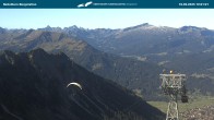 Archiv Foto Webcam Blick von der "Höfatsblick" Bergstation ins Tal 09:00