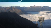 Archiv Foto Webcam Blick von der "Höfatsblick" Bergstation ins Tal 07:00