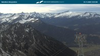 Archived image Webcam View from the "Höfatsblick" mountain station down the valley 11:00