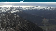 Archived image Webcam View from the "Höfatsblick" mountain station down the valley 13:00
