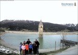 Archived image Webcam Lake Resia and the symbol of Venosta Valley 09:00