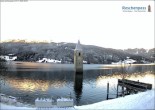 Archiv Foto Webcam Reschensee mit versunkenem Turm 07:00