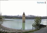 Archiv Foto Webcam Reschensee mit versunkenem Turm 07:00