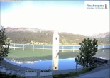 Archived image Webcam Lake Resia and the symbol of Venosta Valley 07:00