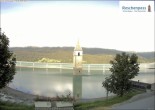 Archiv Foto Webcam Reschensee mit versunkenem Turm 07:00