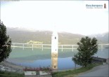 Archiv Foto Webcam Reschensee mit versunkenem Turm 07:00