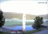 Archiv Foto Webcam Reschensee mit versunkenem Turm 07:00
