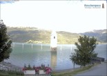 Archived image Webcam Lake Resia and the symbol of Venosta Valley 07:00