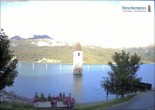 Archiv Foto Webcam Reschensee mit versunkenem Turm 07:00