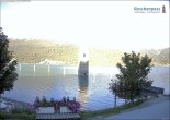 Archiv Foto Webcam Reschensee mit versunkenem Turm 07:00