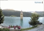 Archiv Foto Webcam Reschensee mit versunkenem Turm 07:00