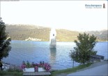 Archiv Foto Webcam Reschensee mit versunkenem Turm 07:00