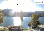 Archiv Foto Webcam Reschensee mit versunkenem Turm 17:00