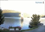 Archiv Foto Webcam Reschensee mit versunkenem Turm 07:00