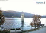 Archived image Webcam Lake Resia and the symbol of Venosta Valley 07:00