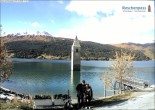 Archiv Foto Webcam Reschensee mit versunkenem Turm 11:00