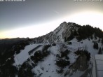 Archiv Foto Webcam Bergstation am Tegelberg - Startplatz für Drachenflieger 07:00