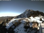 Archiv Foto Webcam Bergstation am Tegelberg - Startplatz für Drachenflieger 13:00