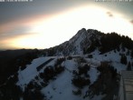 Archiv Foto Webcam Bergstation am Tegelberg - Startplatz für Drachenflieger 06:00