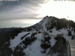 Archiv Foto Webcam Bergstation am Tegelberg - Startplatz für Drachenflieger 07:00