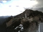 Archiv Foto Webcam Bergstation am Tegelberg - Startplatz für Drachenflieger 17:00