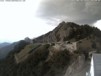 Archiv Foto Webcam Bergstation am Tegelberg - Startplatz für Drachenflieger 13:00