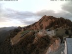 Archiv Foto Webcam Bergstation am Tegelberg - Startplatz für Drachenflieger 19:00