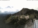 Archiv Foto Webcam Bergstation am Tegelberg - Startplatz für Drachenflieger 09:00