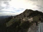 Archiv Foto Webcam Bergstation am Tegelberg - Startplatz für Drachenflieger 17:00
