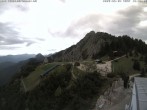 Archiv Foto Webcam Bergstation am Tegelberg - Startplatz für Drachenflieger 17:00
