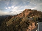Archiv Foto Webcam Bergstation am Tegelberg - Startplatz für Drachenflieger 19:00