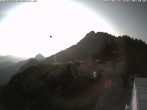 Archiv Foto Webcam Bergstation am Tegelberg - Startplatz für Drachenflieger 05:00