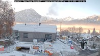 Archived image Webcam Tourist Information Oberstdorf Haus 08:00