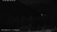 Archived image Webcam Panoramic sight of the Rohrkopfhütte 23:00