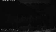 Archived image Webcam Panoramic sight of the Rohrkopfhütte 01:00